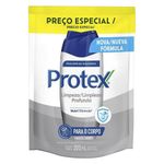sabonete líquido protex limpeza profunda 200ml refil