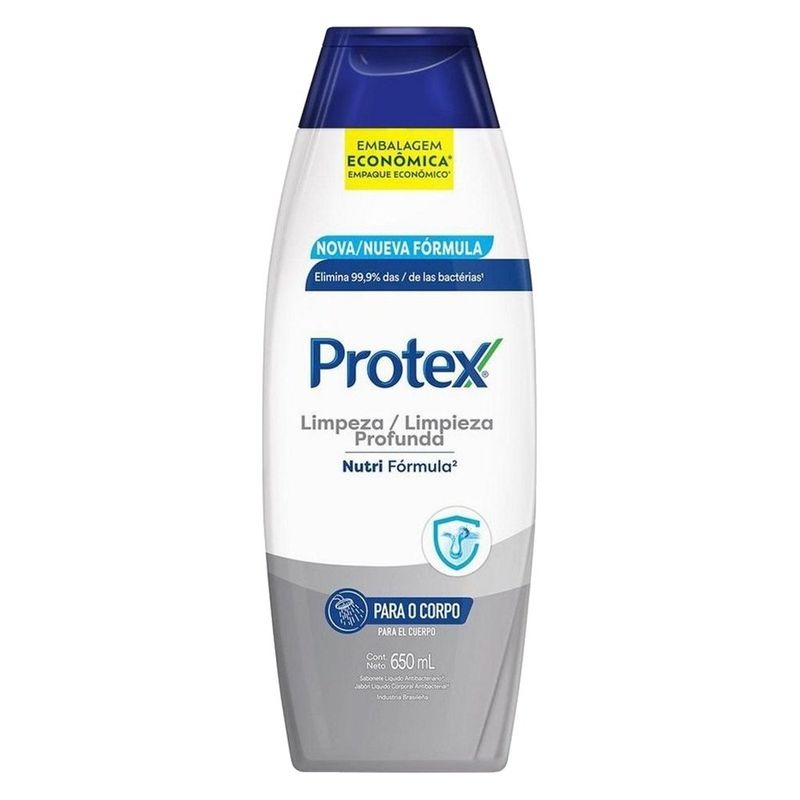 sabonete líquido protex limpeza profunda 650ml
