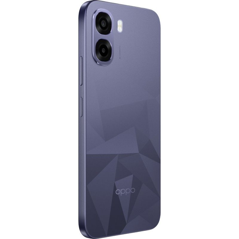 smartphone oppo a6k violeta 256gb tela 6.75" câmera 50mp 4gb ram