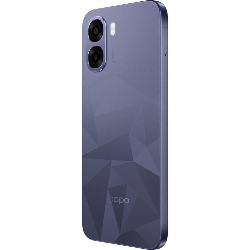 smartphone oppo a6k violeta 256gb tela 6.75" câmera 50mp 4gb ram