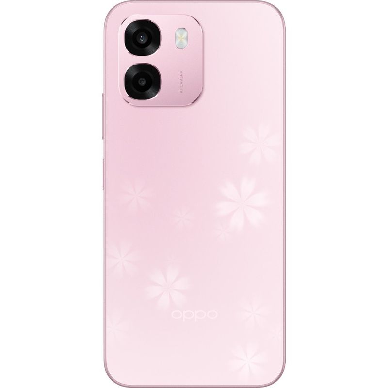 smartphone oppo a6 rosa 256gb tela 6.75" câmera 50mp 6gb ram
