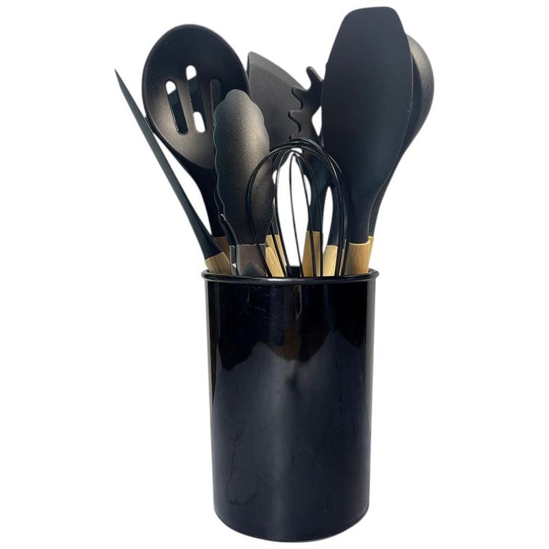 kit de utensílios para cozinha brinox 12 peças 2206/510 (id)