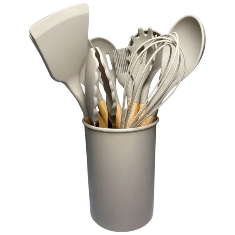 kit de utensílios para cozinha brinox 12 peças 2206/590 (id)