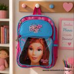 mochila baby sport tm 36x45cm rosa bs (mp)
