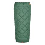 saco de dormir impermeável tm 180x75cm verde escuro (mp)
