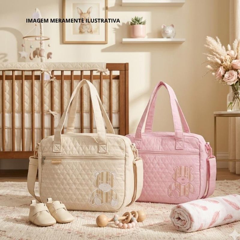 bolsa maternidade tm 30x34x15cm sortida (mp)