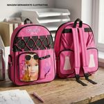 mochila tm baby sport 30x20cm pink dress (mp)
