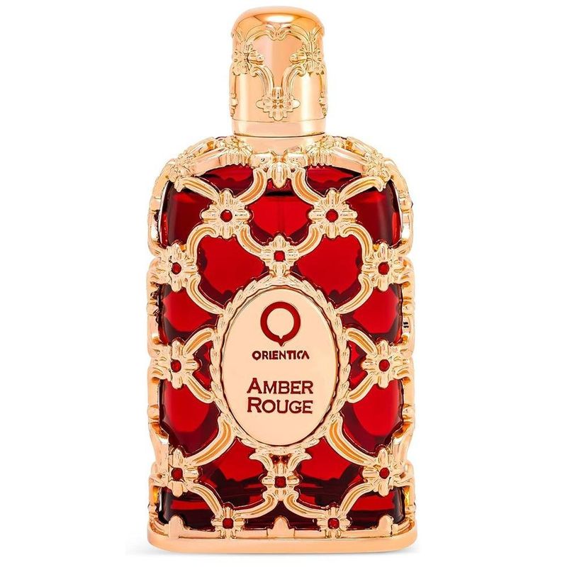 perfume árabe feminino orientica amber rouge edp 80ml (mp)
