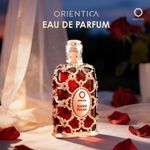 perfume árabe feminino orientica amber rouge edp 80ml (mp)
