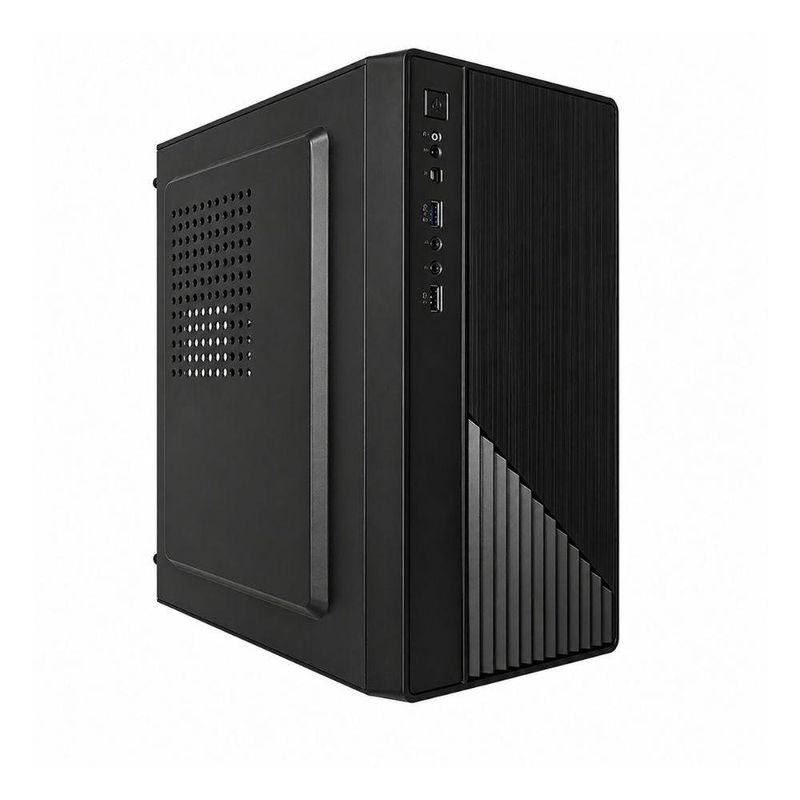 gabinete sem fonte brazil pc 2xusb/áudio 230w box n110matx-b m255 (mp)