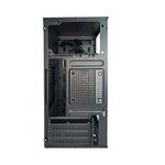 gabinete sem fonte brazil pc 2xusb/áudio 230w box n110matx-b m255 (mp)