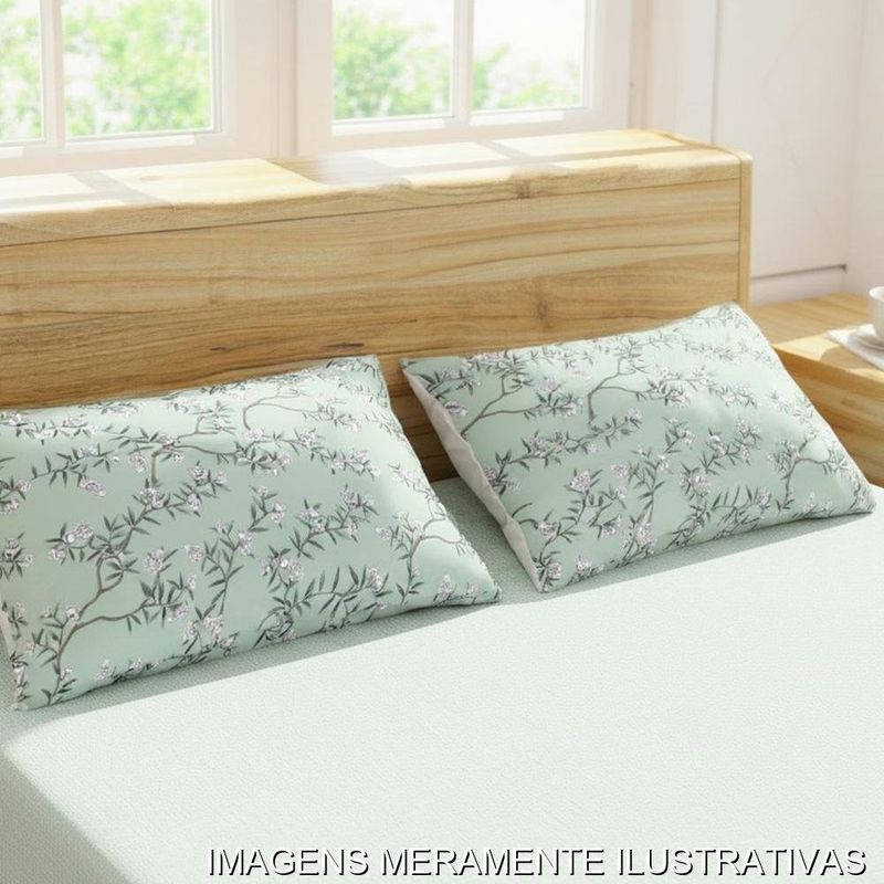 jogo de cama 3 peças casal rozac aconchego fit 09 (mp)