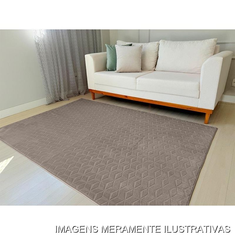tapete bella&co flannel 140x200cm elegance nuance bege duna (mp)