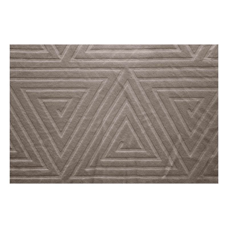 tapete bella&co flannel 140x200cm design milão bege duna (mp)
