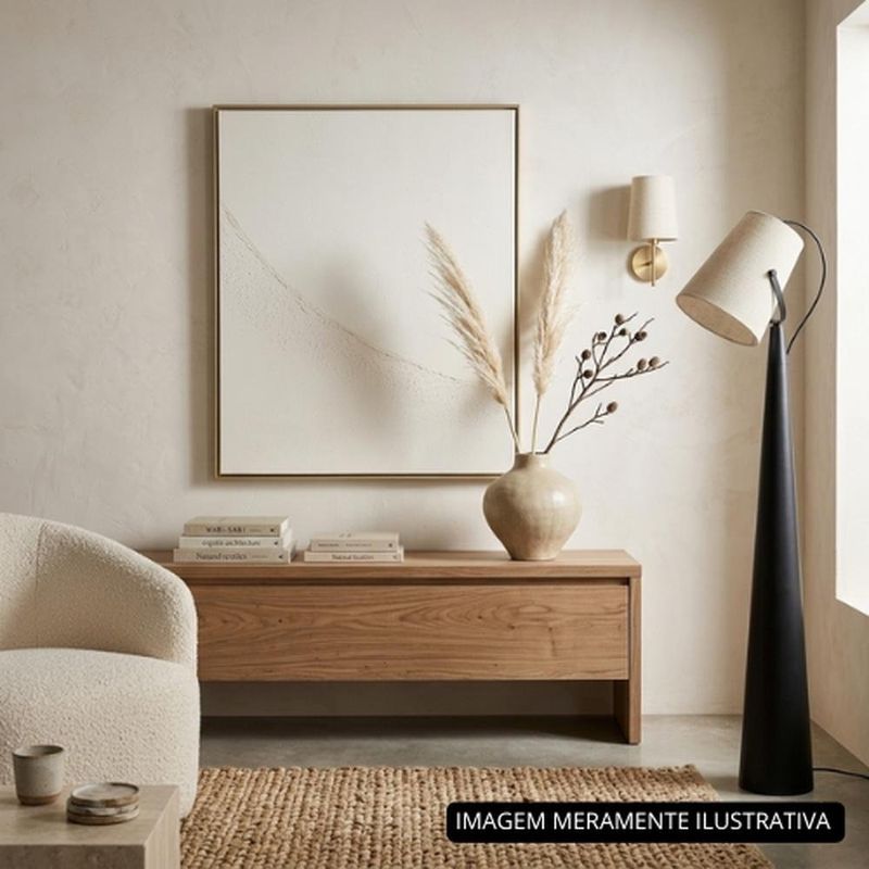 quadro em canvas texturizado mart 80x100cm branco (mp)