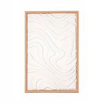 quadro em papel de arroz mart curvas 40x60cm 16541 a (mp)