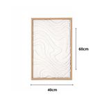 quadro em papel de arroz mart curvas 40x60cm 16541 a (mp)
