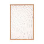 quadro em papel de arroz mart curvas 40x60cm 16541 b (mp)