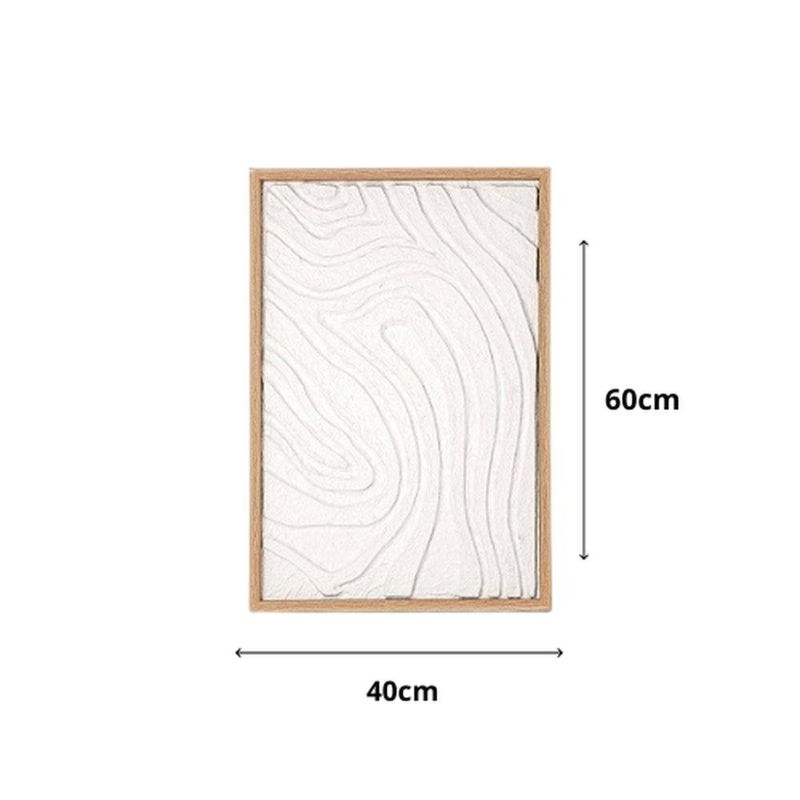 quadro em papel de arroz mart curvas 40x60cm 16541 b (mp)