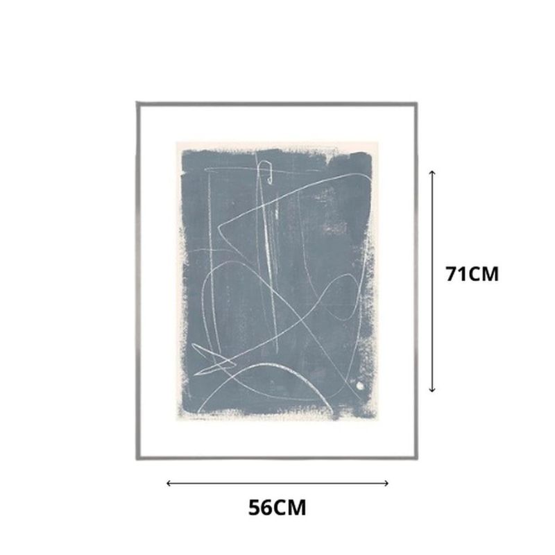 quadro rabiscos tm 56x71cm metal e vidro (mp)