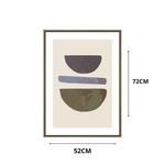 canvas geometrical figure tm 52x72cm (mp)