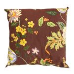 almofada verona cortbras 45x45cm marrom florida (mp)