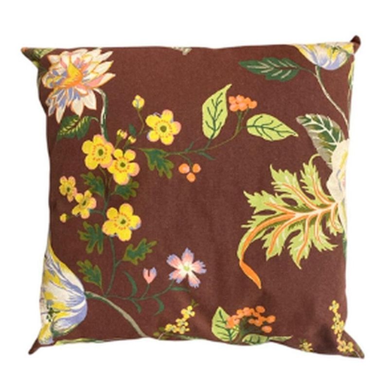 almofada verona cortbras 45x45cm marrom florida (mp)
