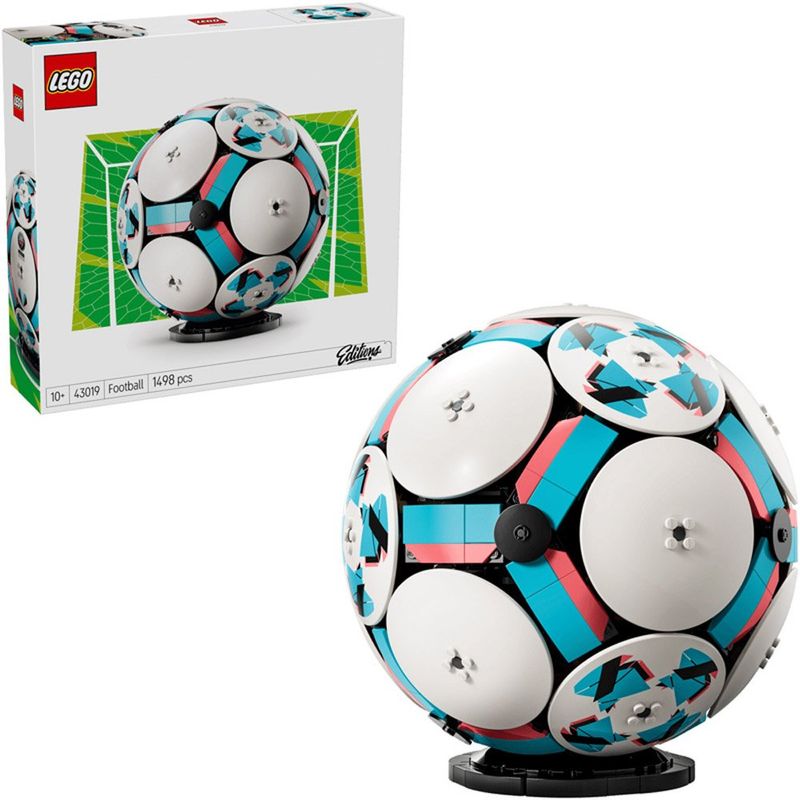 bloco lego bola de futebol 43019