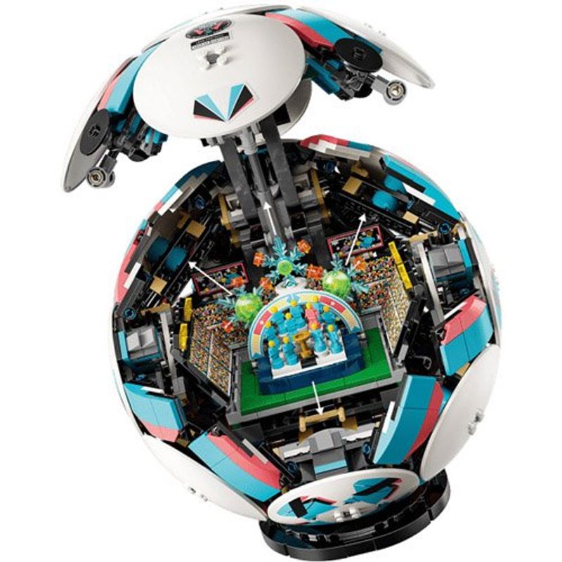 bloco lego bola de futebol 43019