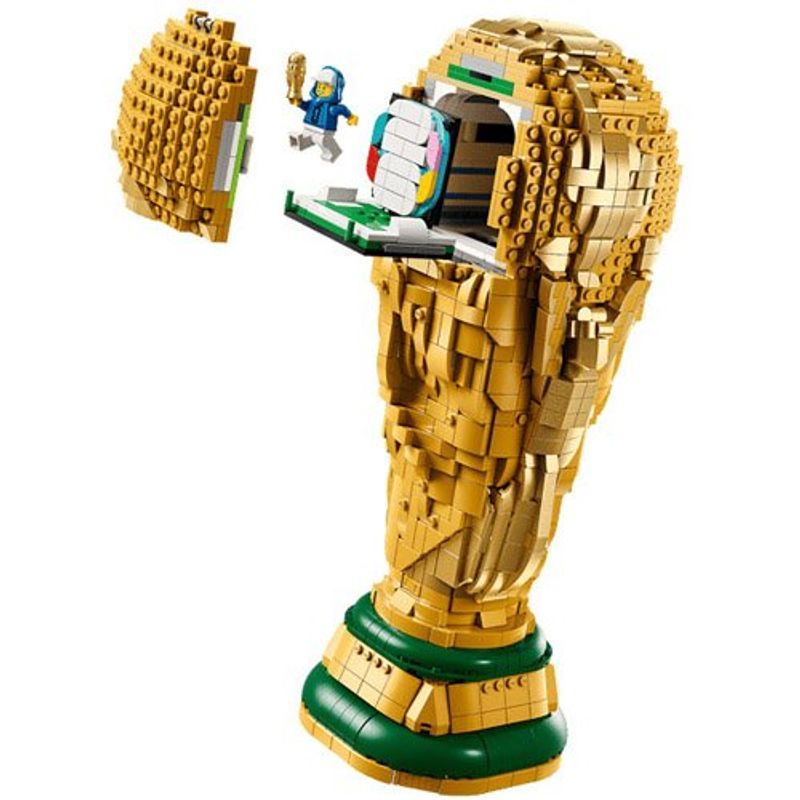 bloco lego troféu copa do mundo 43020