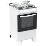 fogão 4 bocas atlas milão plus mesa inox branco bivolt 300002145