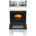 fogão 4 bocas atlas milão plus mesa inox branco bivolt 300002145