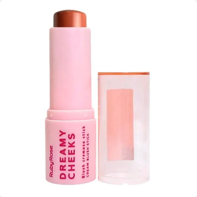 blush em stick cremoso ruby rose caramel (mp)