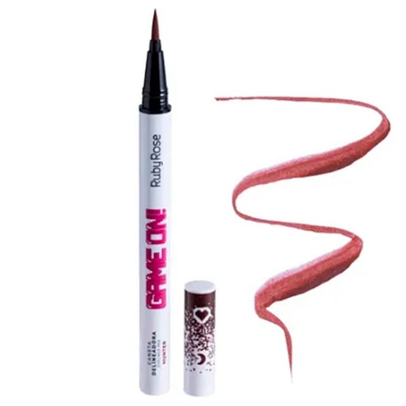 caneta delineadora ruby rose game on hunte (mp)