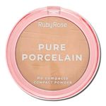 pó compacto ruby rose pure porcelain p40 (mp)