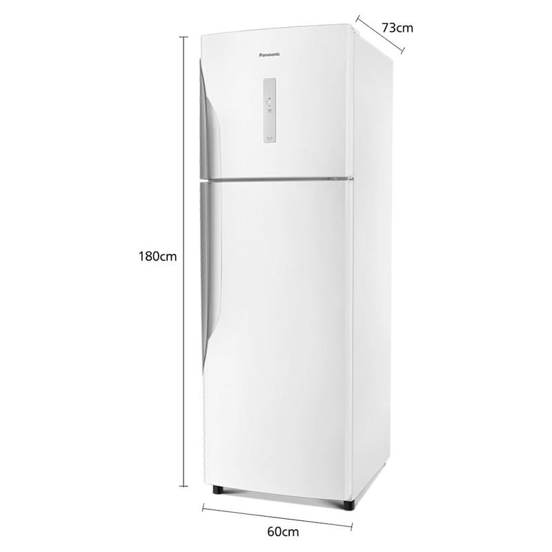 geladeira frost free panasonic 391l branco nr-bt41pd2wa