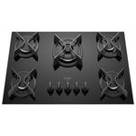 cooktop 5 bocas dako supreme gás preto 300001966