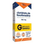cloridrato de fexofenadina 180mg 10 comprimidos revestidos nova química genérico