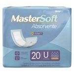 absorvente adulto dry mastersoft tamanho único 20 unidades