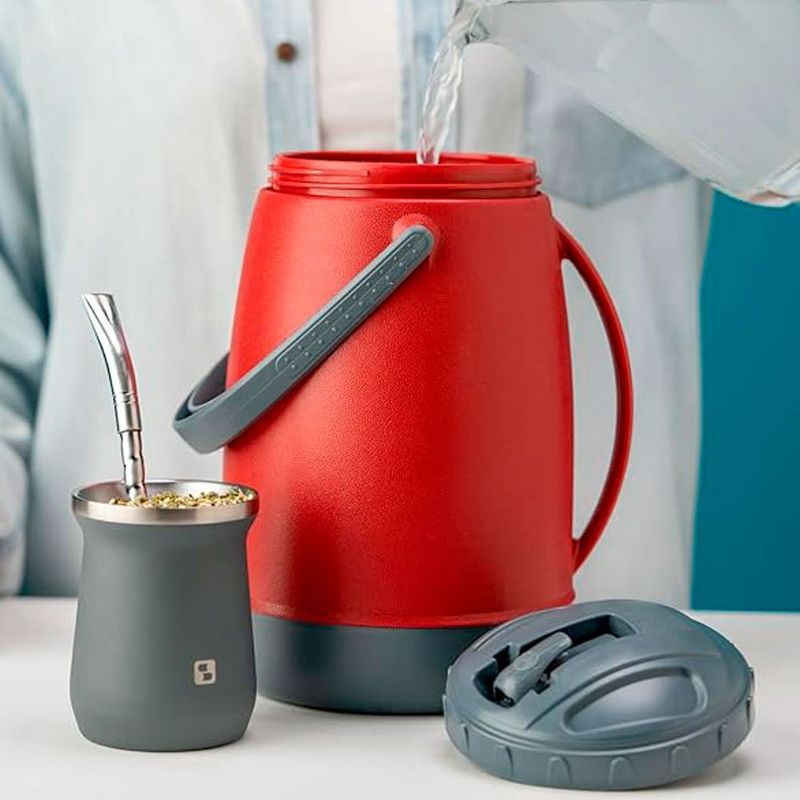 recipiente isotérmico soprano atacama 2,5l vermelho (mp)