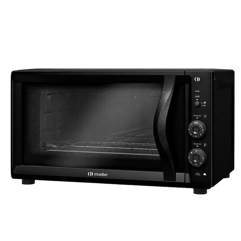 forno elétrico mueller mfb50f 127v 610003749 preto fosco (mp)