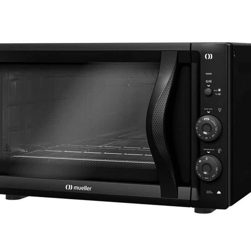 forno elétrico mueller mfb50f 127v 610003749 preto fosco (mp)