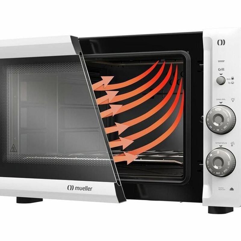forno elétrico mueller mfb50f 127v 610003747 branco (mp)