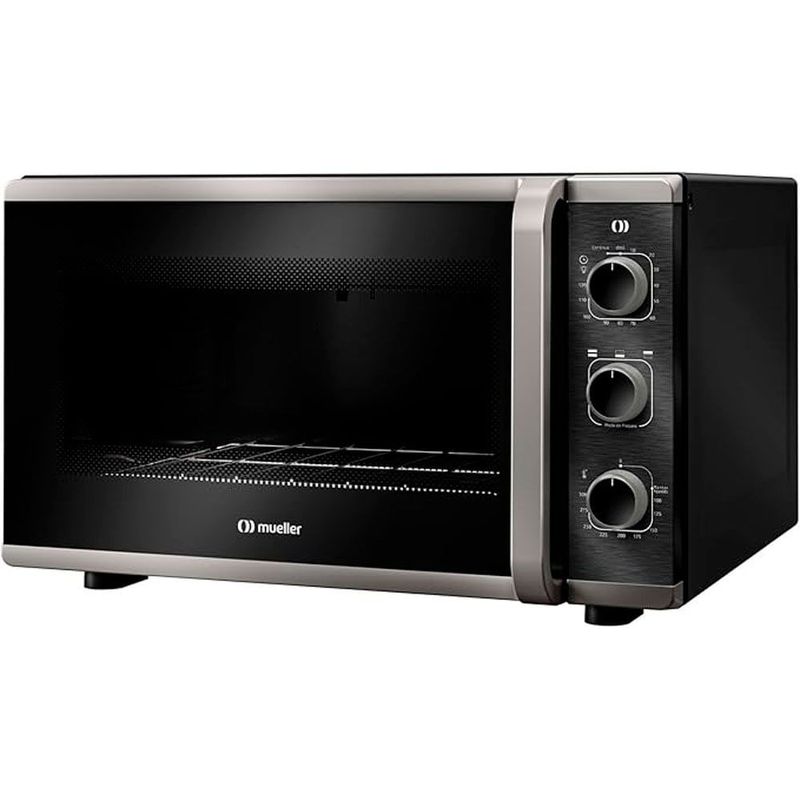 forno elétrico mueller mfb50k 127v 610003755 preto fosco (mp)