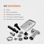 moedor de carne elétrico mondial premium mc-03 127v 60hz 72181-01 (mp)