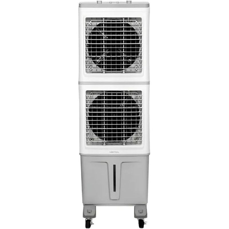 climatizador de ar duplo ventisol 60l 127v 150w branco e cinza (mp)