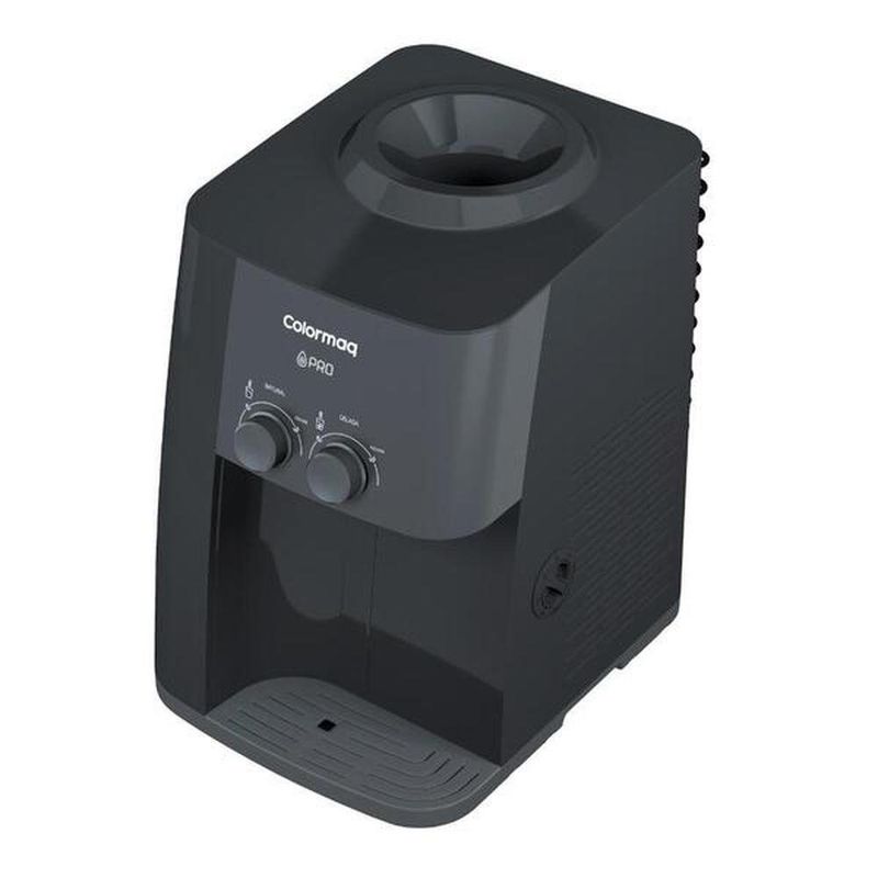 bebedouro de mesa colormaq pro 127v bcc2pgranac grafite (mp)