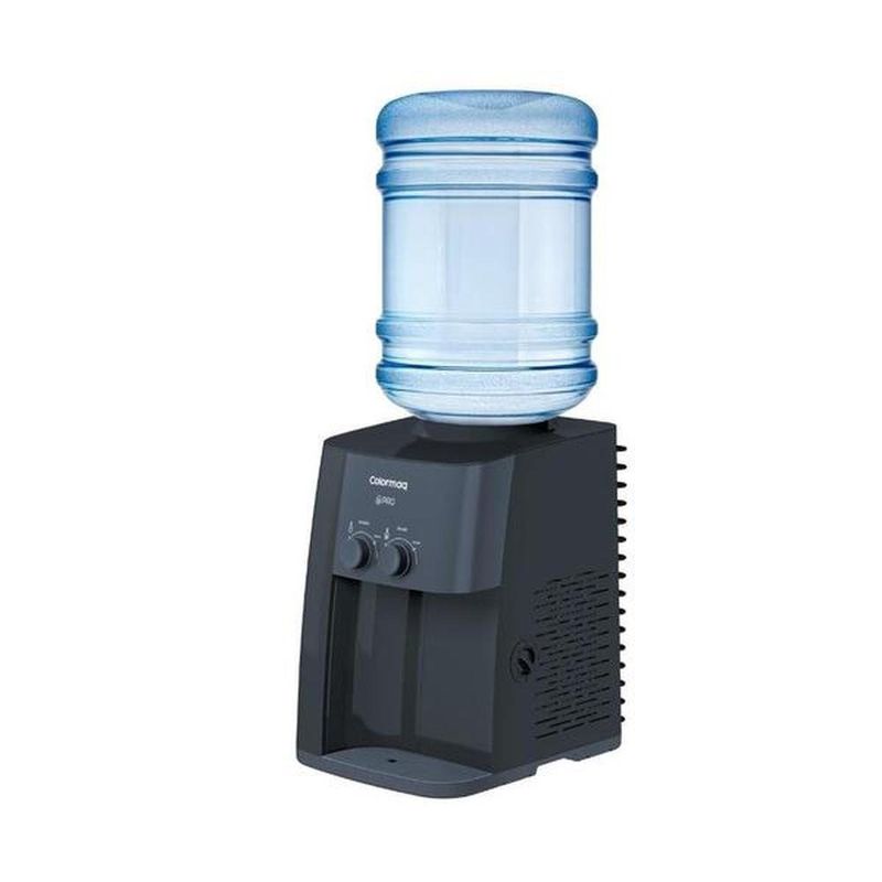 bebedouro de mesa colormaq pro 127v bcc2pgranac grafite (mp)