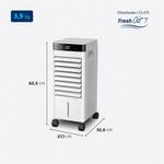 climatizador de ar mondial fresh air 7 cl-07l 5 em 1 127v (mp)