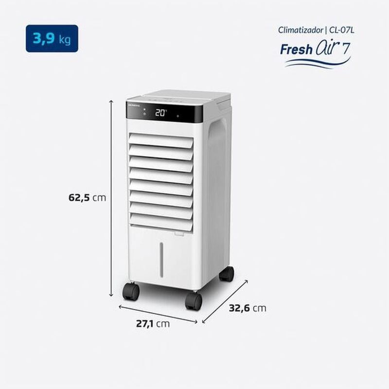 climatizador de ar mondial fresh air 7 cl-07l 5 em 1 127v (mp)